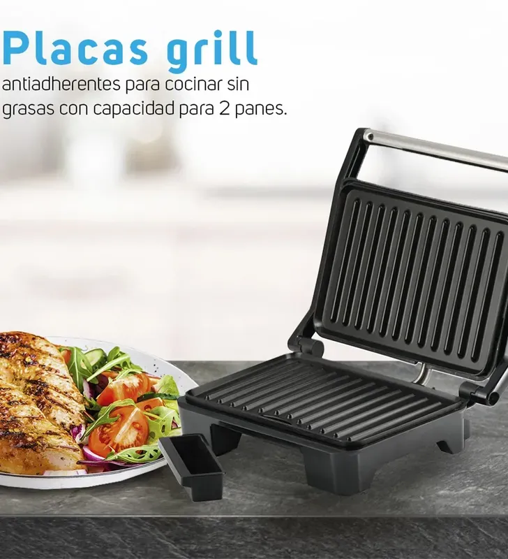 Sandwichera Panini Tostaré Taurus (M96807700) | Crujientes sin Freír