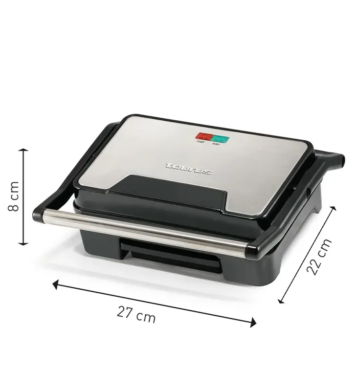 Sandwichera Panini Tostaré Taurus (M96807700) | Crujientes sin Freír