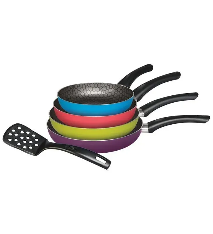 Juego 4 Sartenes Cinsa Circus + Espátula | Aluminio ThermoCell