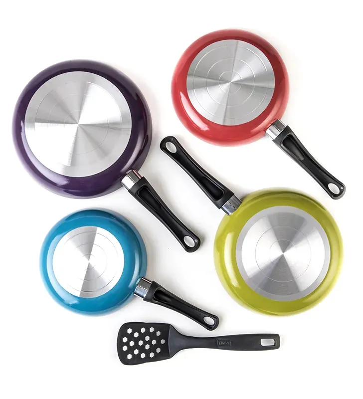 Juego 4 Sartenes Cinsa Circus + Espátula | Aluminio ThermoCell