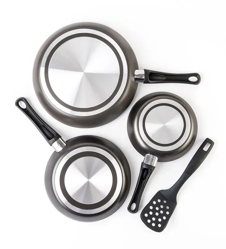 Juego sartenes Cinsa Magnífica 20‑24‑30 cm | ThermoCell 5 capas Cinsa