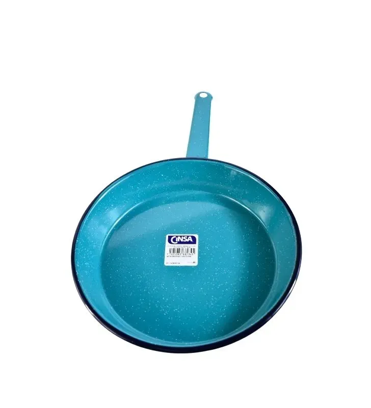 Sartén Cinsa Cónico 26 cm Azul Turquesa | Peltre Vitrificado