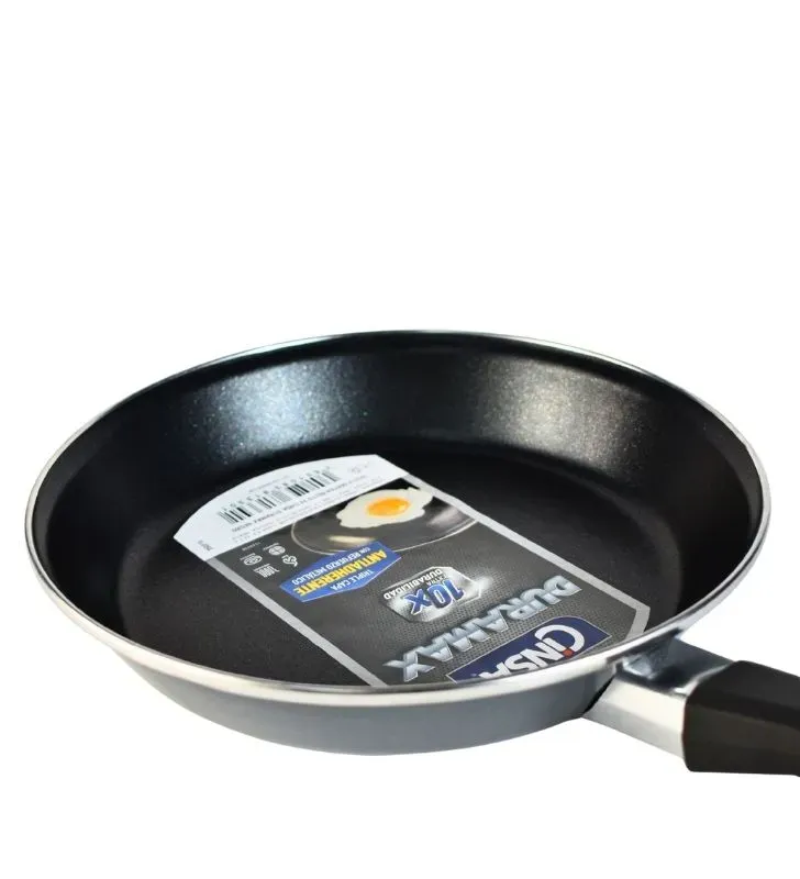 Sartén Duramax 24 cm recto negro con antiadherente