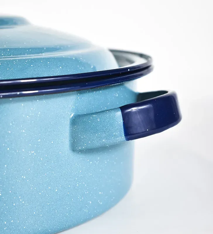 Budinera de Peltre Cinsa 26 cm 5 L Azul Turquesa | Resistente y versátil