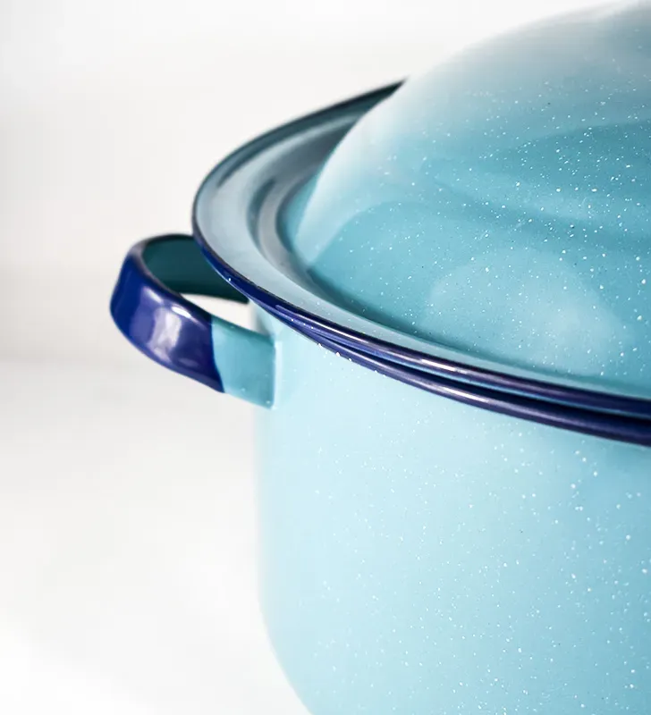 Budinera con tapa Cinsa No. 36 15.2 L Azul Turquesa | Cocina de gran capacidad  Meta‑descripción: