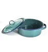 Budinera Recta 22 cm con Tapa 2.7 L Verde Aqua | Resistente y versátil