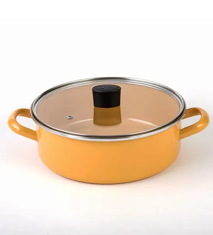 Budinera Práktica Cinsa 24 cm (2.5 L) con tapa de vidrio