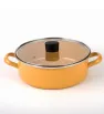 Budinera Práktica Cinsa 24 cm (2.5 L) con tapa de vidrio