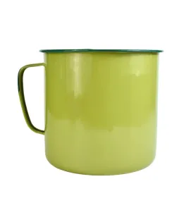 Vaso Hervidor Recto CINSA NUM.18  | Acero Vitrificado | Peltre Clásica