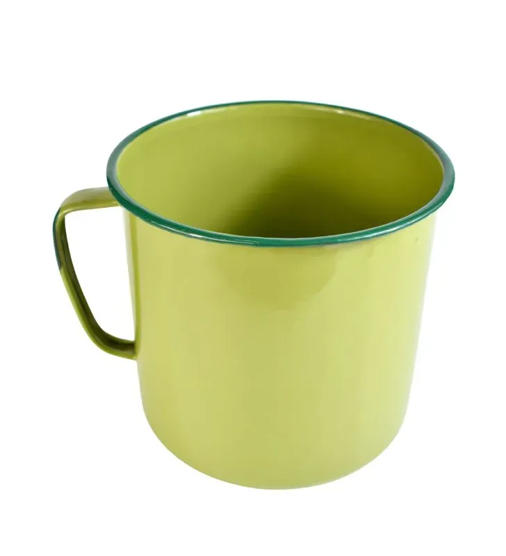 Vaso Hervidor Recto CINSA NUM.18  | Acero Vitrificado | Peltre Clásica