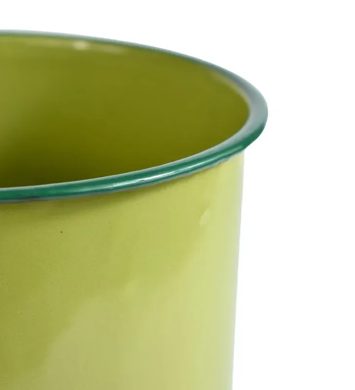 Vaso Hervidor Recto CINSA NUM.18  | Acero Vitrificado | Peltre Clásica