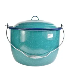 Olla Convexa 30 cm Cinsa Azul Turquesa – 13.1 L con Tapa