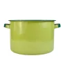Olla Recta Cinsa 26 cm – 9 L Verde Milán con Tapa