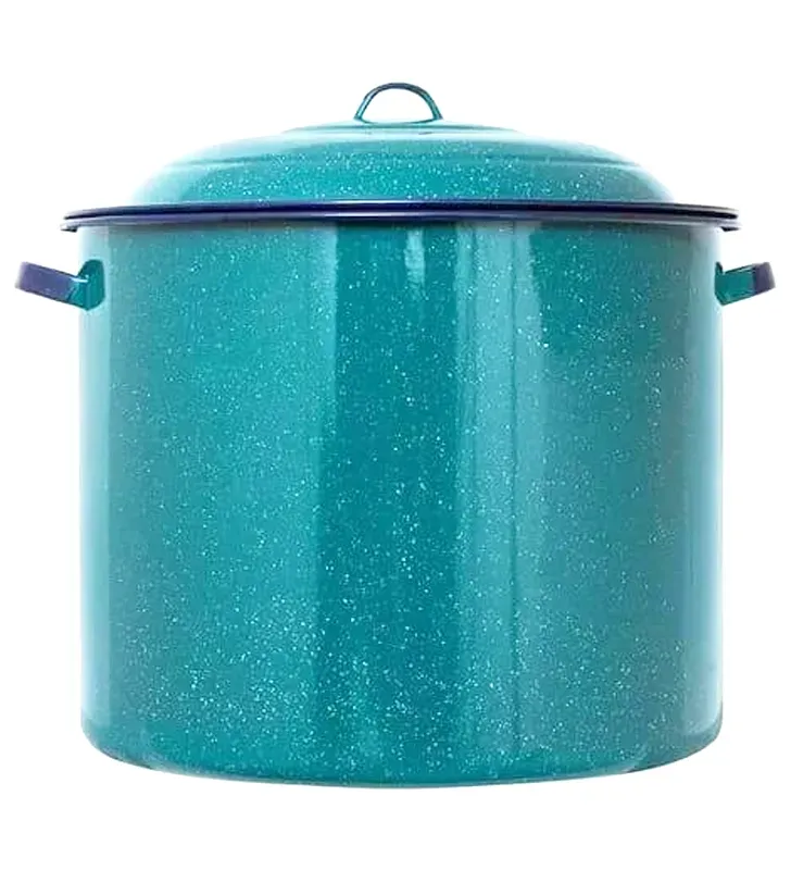 Olla Recta Jumbo 42 cm – 44 L Cinsa Peltre Verde Aqua