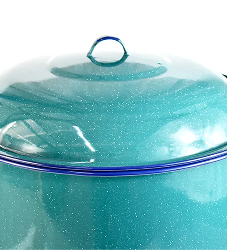 Olla Recta Jumbo 42 cm – 44 L Cinsa Peltre Verde Aqua