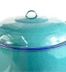 Olla Recta Jumbo 42 cm – 44 L Cinsa Peltre Verde Aqua