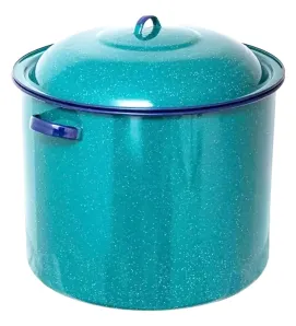 Olla Recta Jumbo 42 cm – 44 L Cinsa Peltre Verde Aqua