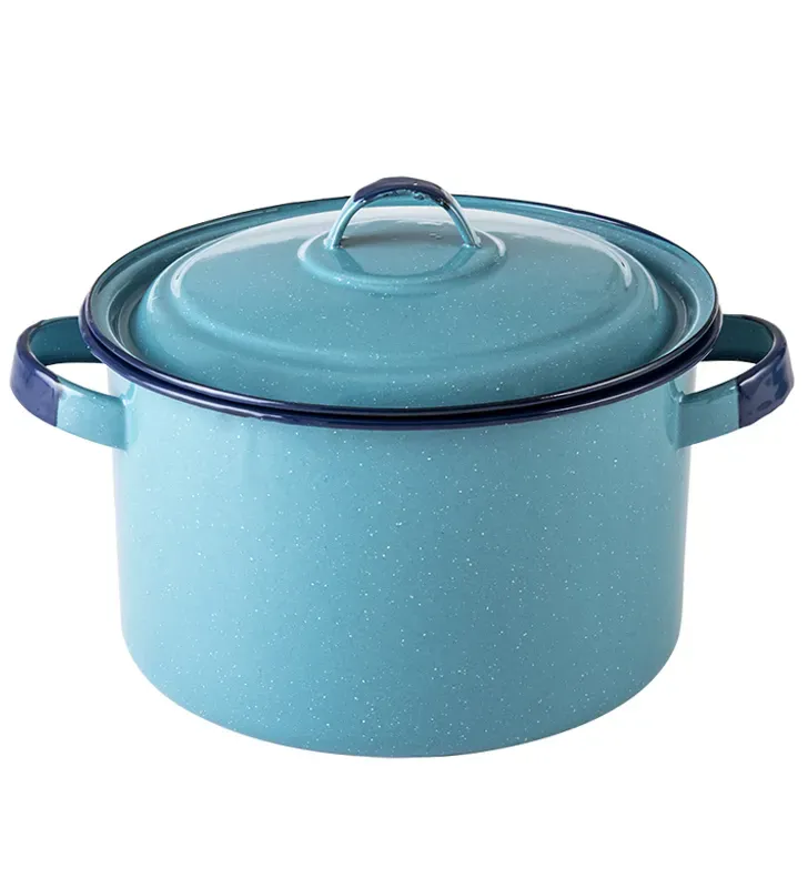 Olla Recta Cinsa 26 cm – 9 L Azul Turquesa con Tapa