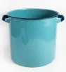 Olla Recta Cinsa 28 cm – 14 L Azul Turquesa con Tapa
