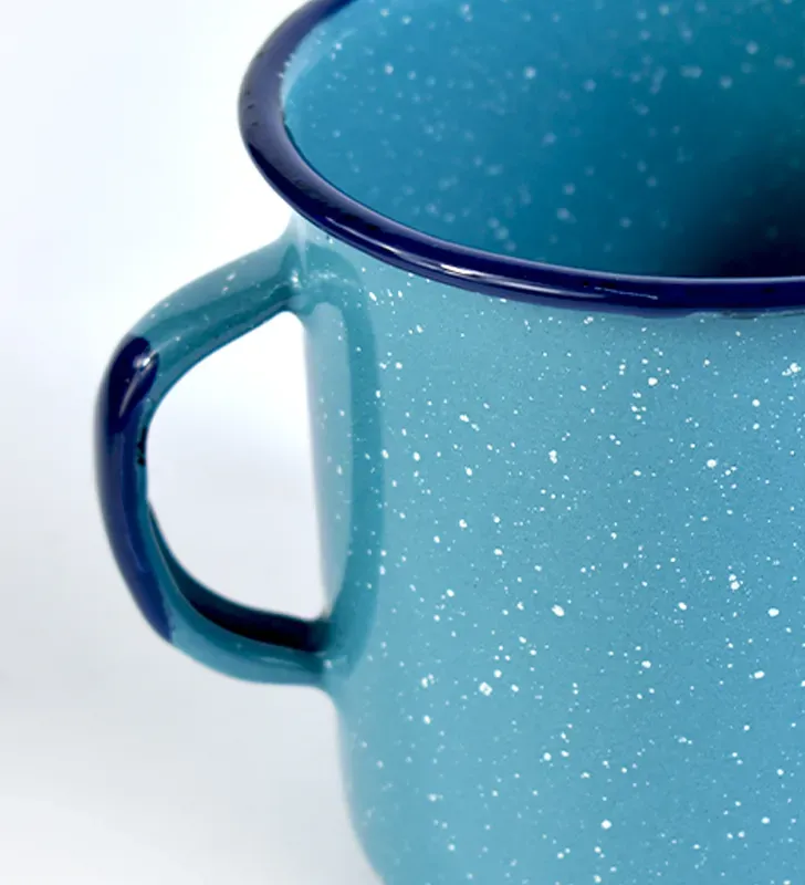 Vaso Recto #10 Cinsa Peltre Turquesa 750 ml