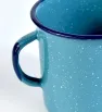 Vaso Recto #10 Cinsa Peltre Turquesa 750 ml