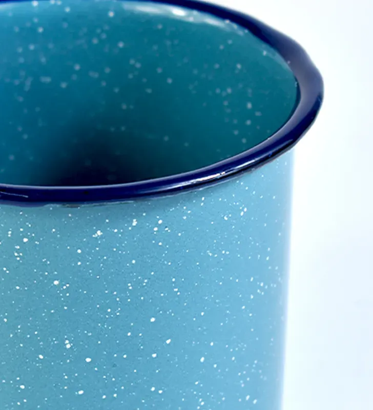 Vaso Recto #10 Cinsa Peltre Turquesa 750 ml