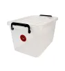 Caja Plástica Córdoba 10 L Transparente con Tapa – Organización Segura