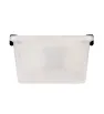 Caja Plástica Córdoba 10 L Transparente con Tapa – Organización Segura