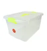 Caja Roma 18 L Transparente con Asas y Grapas – Peyo