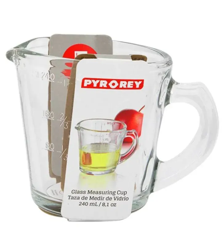 Taza Medidora Pyr‑O‑Rey 500 ml – Vidrio Templado (0321)