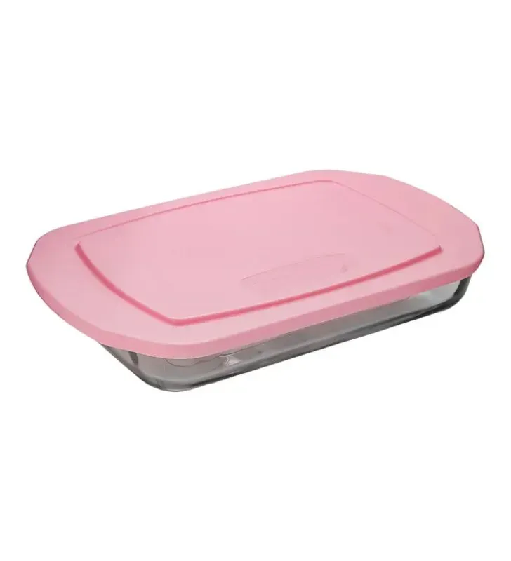 Juego Pyr-O-Rey Hornear C341 – 14 pzas Vidrio para Hornear con Tapa