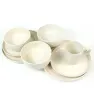Vajilla Matte 16 piezas – Porcelana triple A, tonos modernos Cuisine Spot