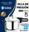 Olla Express De Presion Cuisine Spot 7 L – Acero inoxidable Línea Diamante