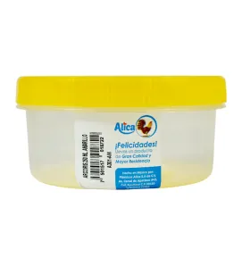 Topper Plástico Alica Arcoíris 250 ml – Tapa Rosca