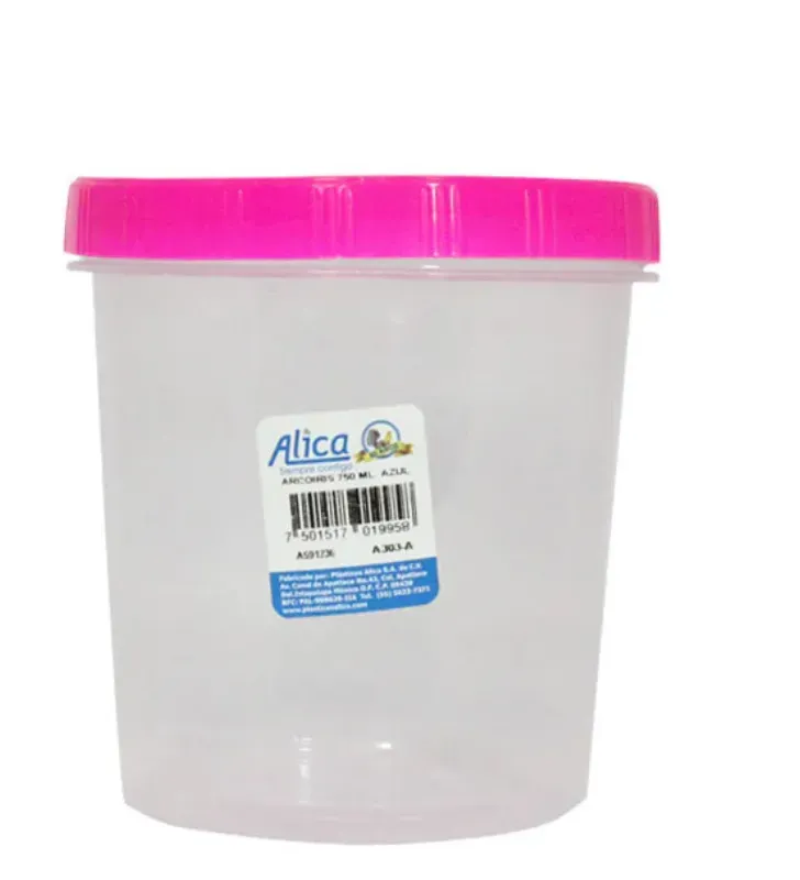 Topper Alica Arcoíris 500 ml – Tapa Rosca Colorida