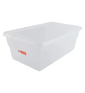 Caja Zapatera Grande Arplasa – 35 × 21 × 12 cm Plástico Transparente