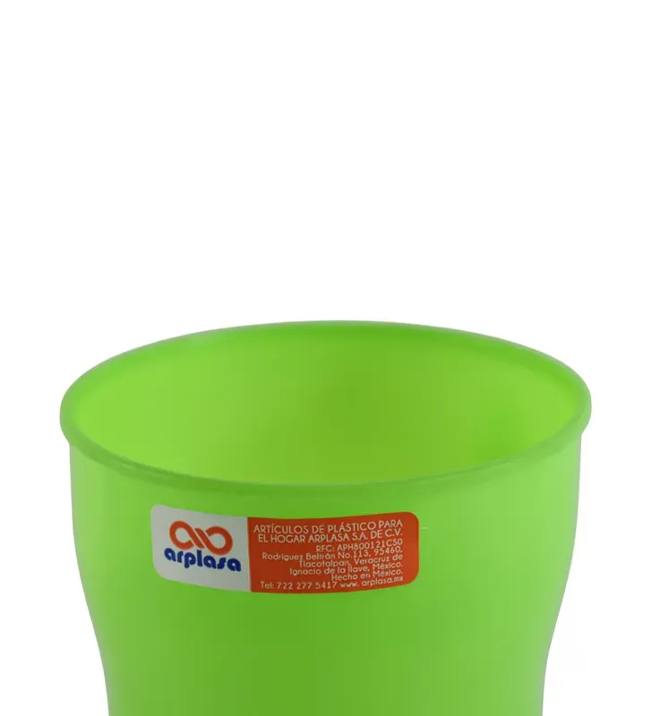 Vaso Hula Hula Grande Arplasa – 700 ml Plástico Colorido