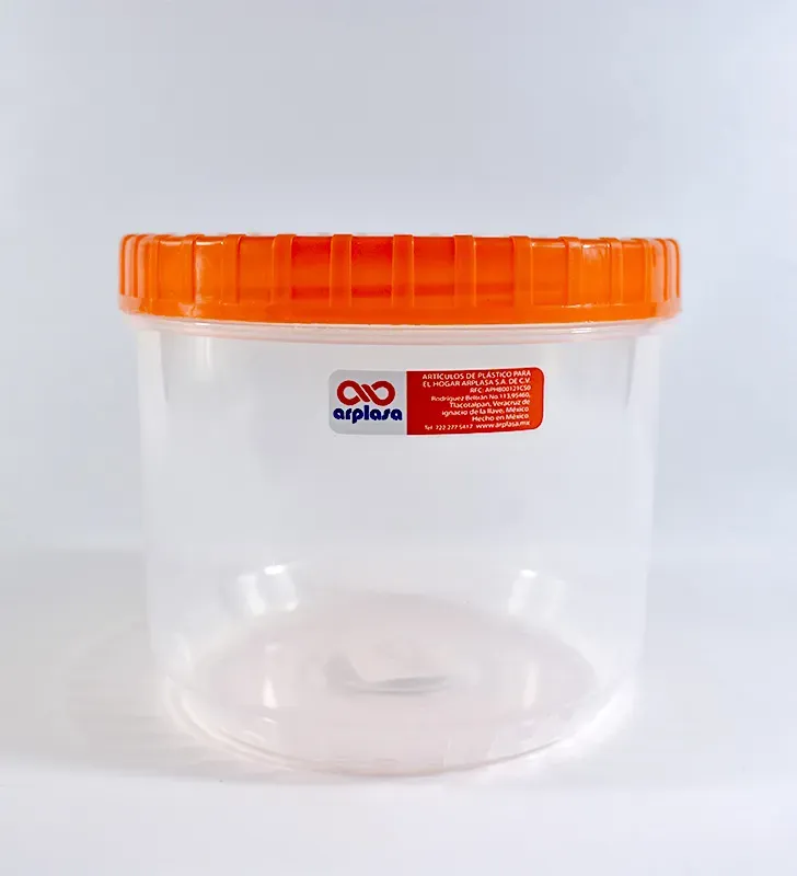 Bote Rosca Graduado Mediano Baquelita 1.35L – Taparrosca Arplasa
