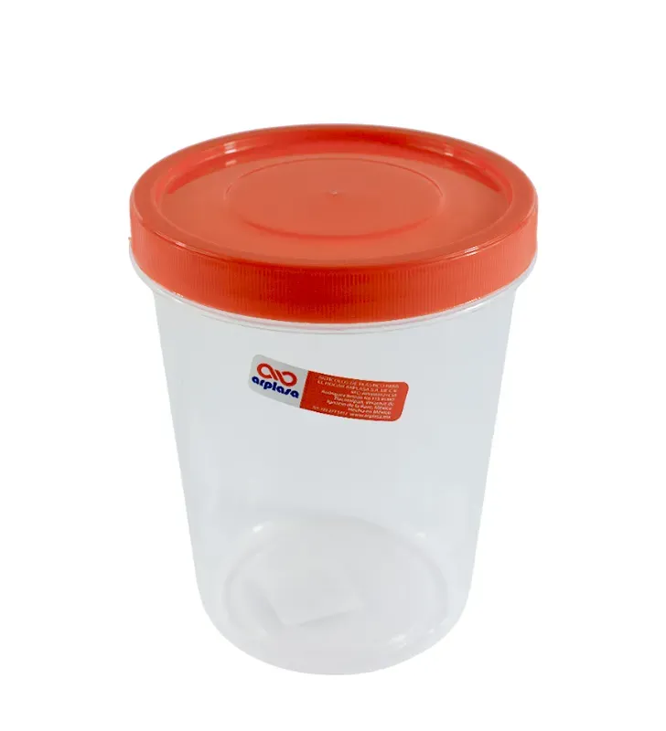 Recipiente Tapa Rosca 1200 ml Arplasa – Almacenamiento Hermético