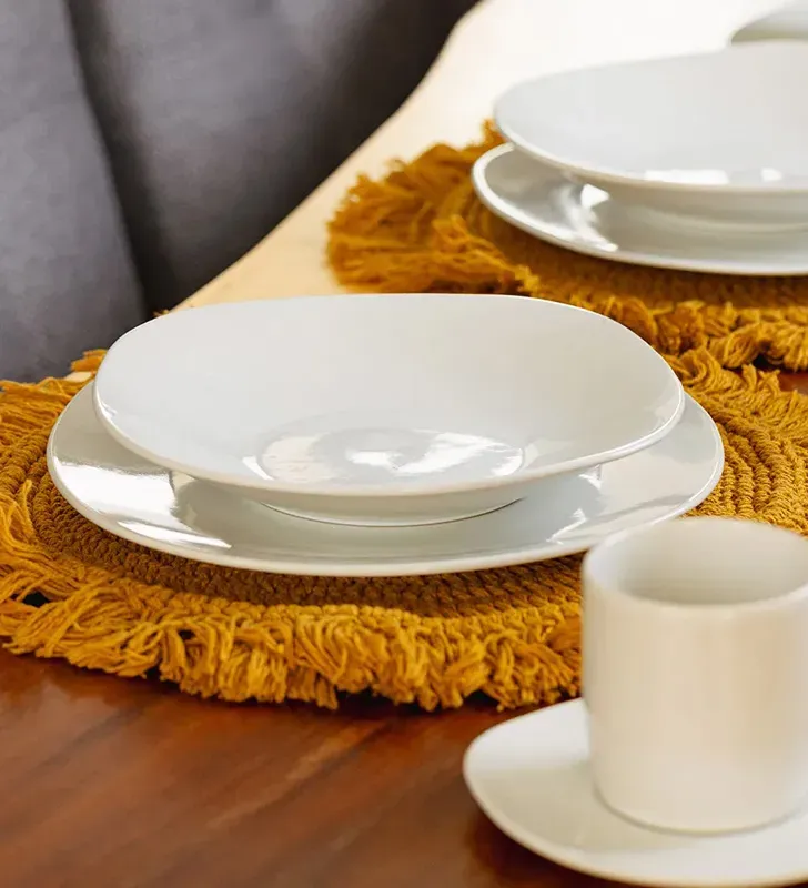 Vajilla Santa Anita Antartic 16 pzas – Para 4 personas Contemporary Stoneware