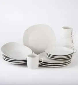 Vajilla Santa Anita Antartic 16 pzas – Para 4 personas Contemporary Stoneware