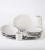 Vajilla Santa Anita Antartic 16 pzas – Para 4 personas Contemporary Stoneware