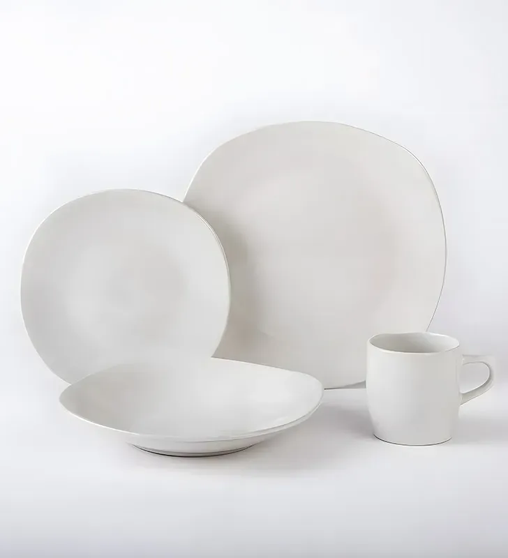 Vajilla Santa Anita Antartic 16 pzas – Para 4 personas Contemporary Stoneware