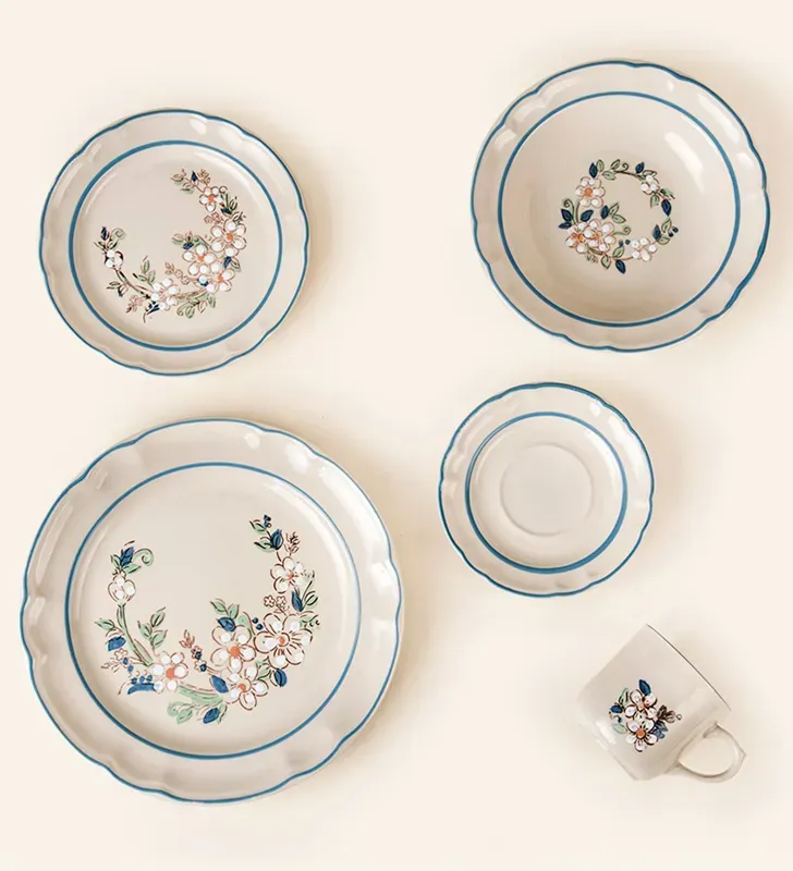 Vajilla Santa Anita "Victoria" – 30 piezas para 6 personas