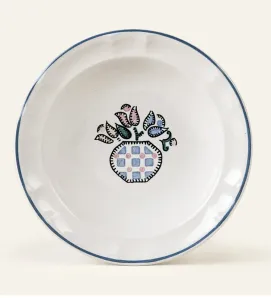 Plato sopero Y-89 Tulipán rosa opaco – Elegancia para tu mesa
