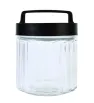 Brocal de vidrio 850 ml – Contenedor resistente y práctico