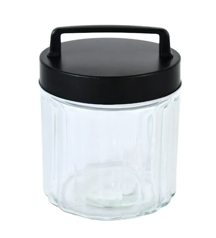 Brocal de vidrio 850 ml – Contenedor resistente y práctico