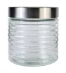 Brocal de vidrio 850 ml plata – Elegancia y conservación