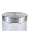 Brocal de vidrio 850 ml plata – Elegancia y conservación