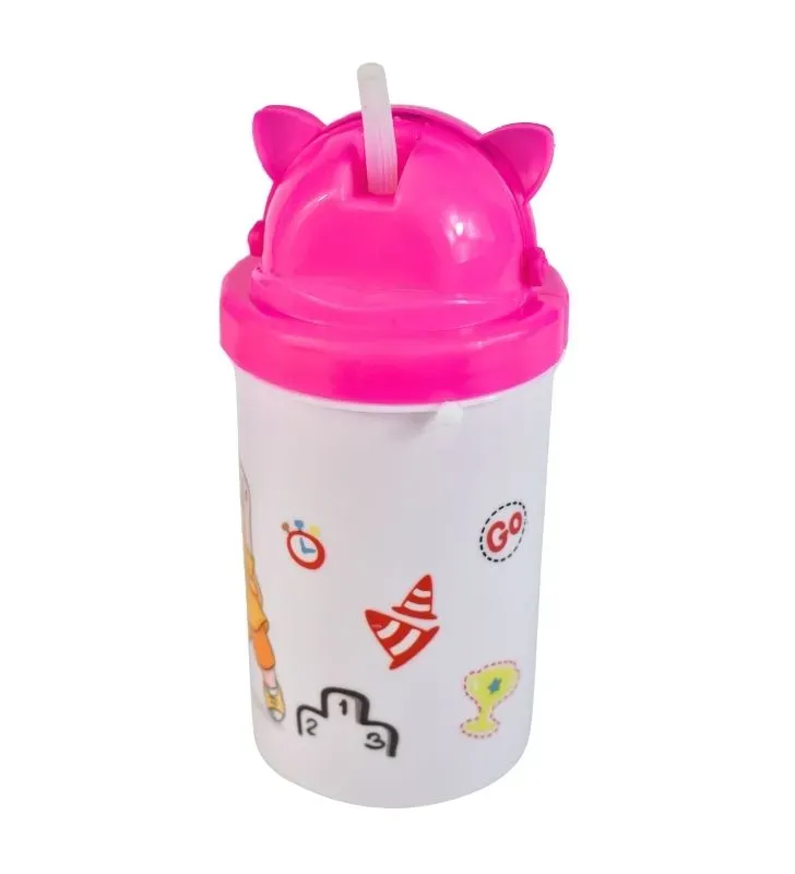 AD-1867A  CONTENEDOR PARA COMIDA Y VASO CON TAPA